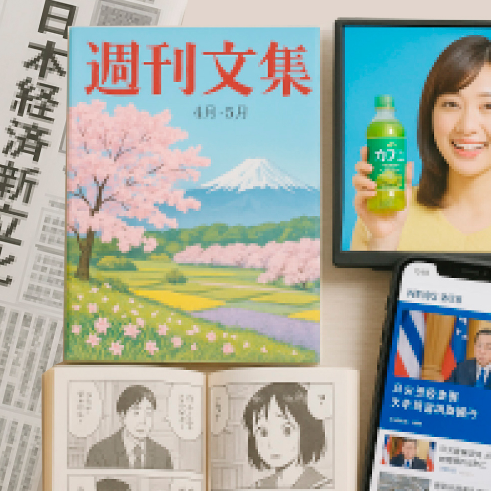 広告媒体と出会う楽しみ