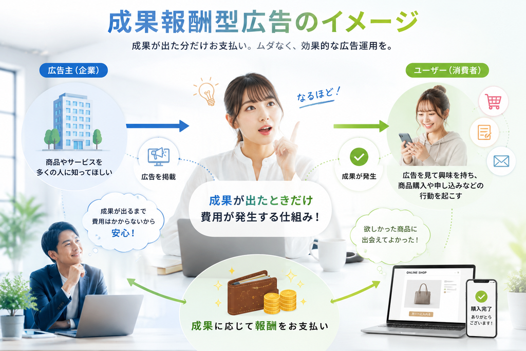 成果報酬型広告とは？